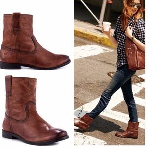Frye Anna shortie boots. EUC. Size 7.5
